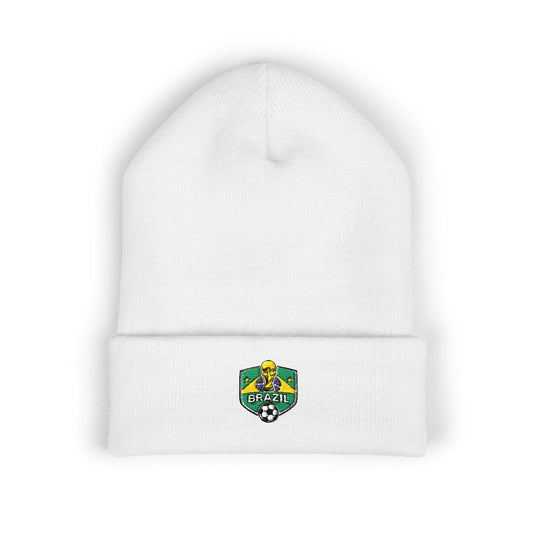 Brazil World Cup Embroidered Beanie