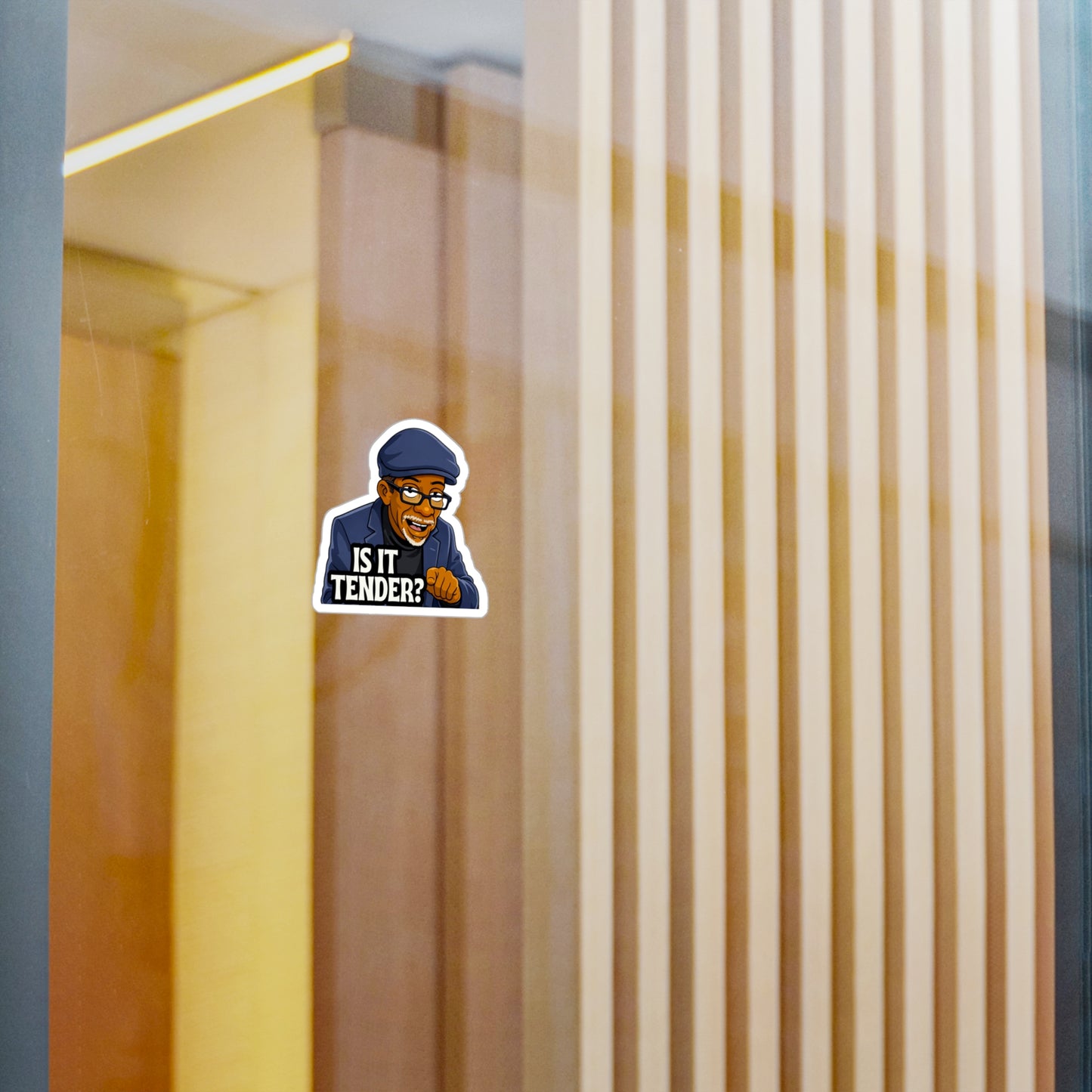 Is It Tender? Vinyl Sticker