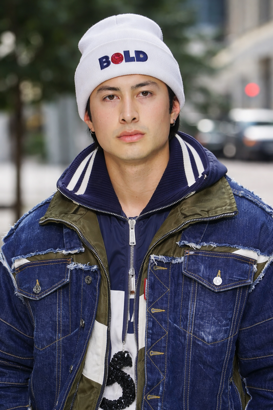 The BOLD Cuffed Beanie by Lespri Atis