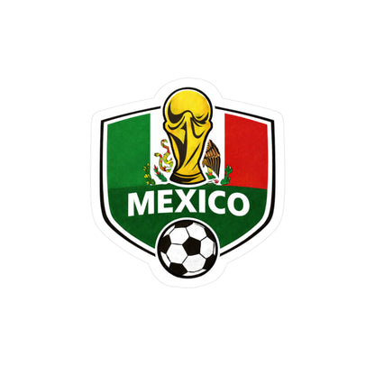 Mexico Soccer Crest Vinyl Decal — Kiss-Cut Sticker