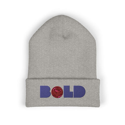The BOLD Cuffed Beanie by Lespri Atis