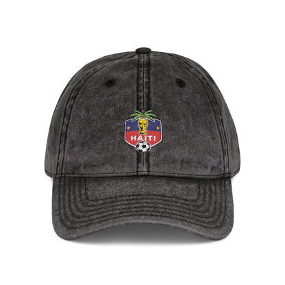 Embroidered Haiti World Cup Vintage Cap 1804