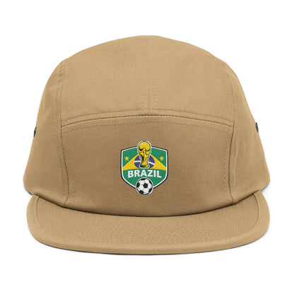 Brazil World Cup Embroidered 5-Panel Cap